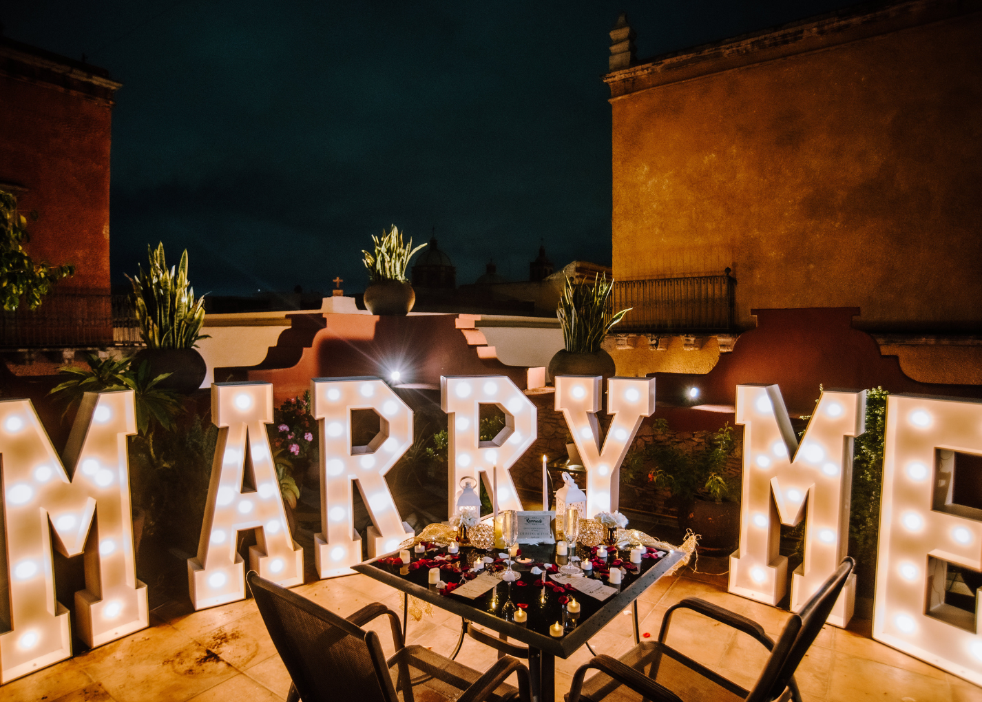Terraza Spa romántica Querétaro