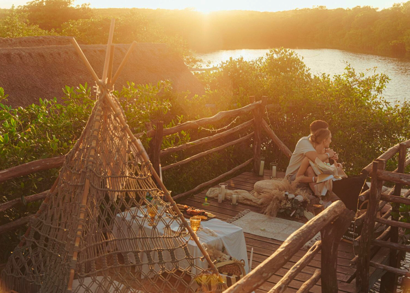 Brindis privado Cenote Tulum