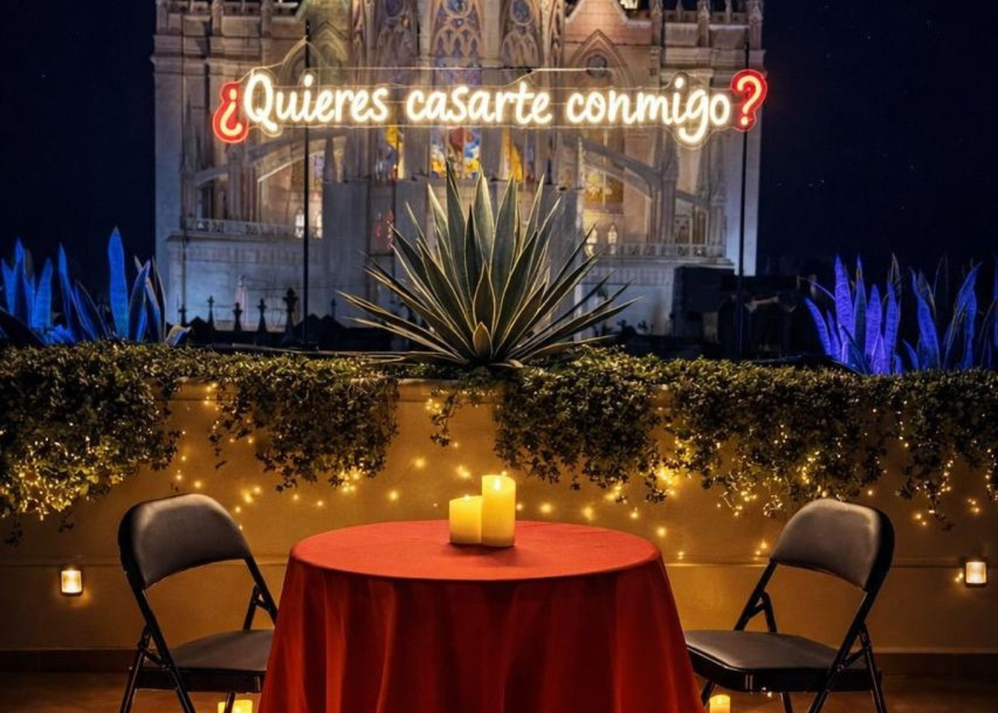 Cena Romántica Terraza León