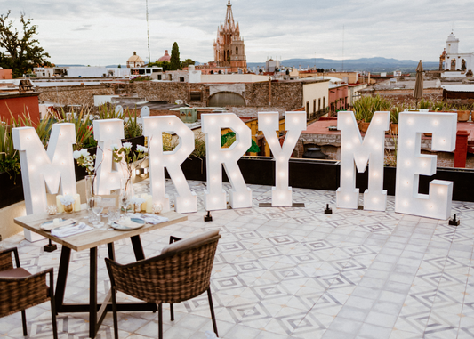 Cena romántica Bohemia San Miguel de Allende