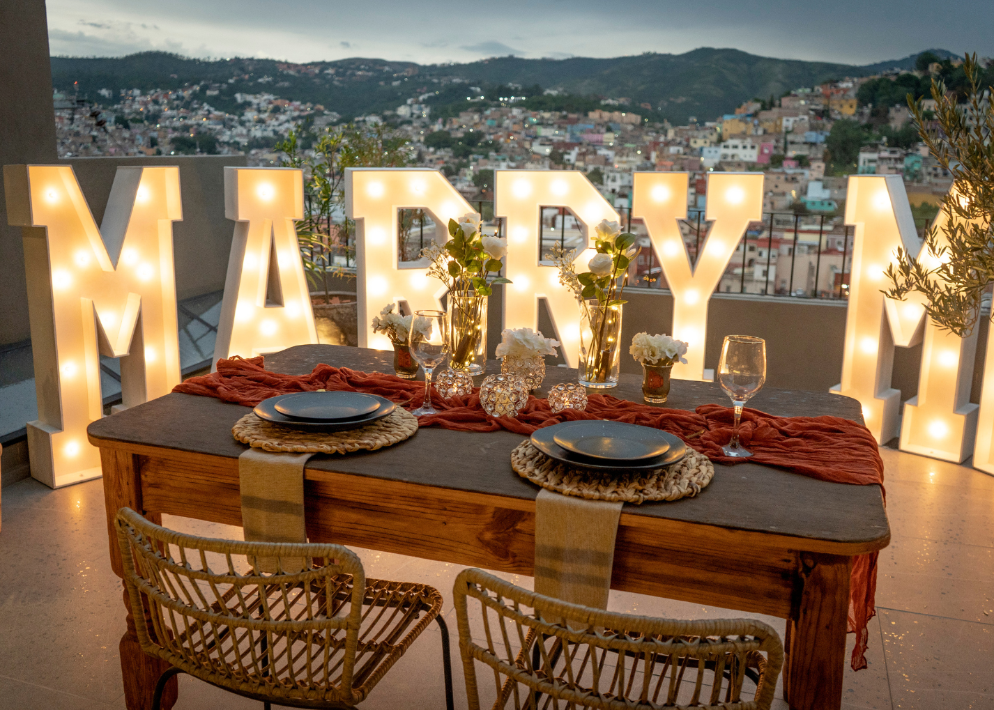 Brindis privado Terraza Guanajuato