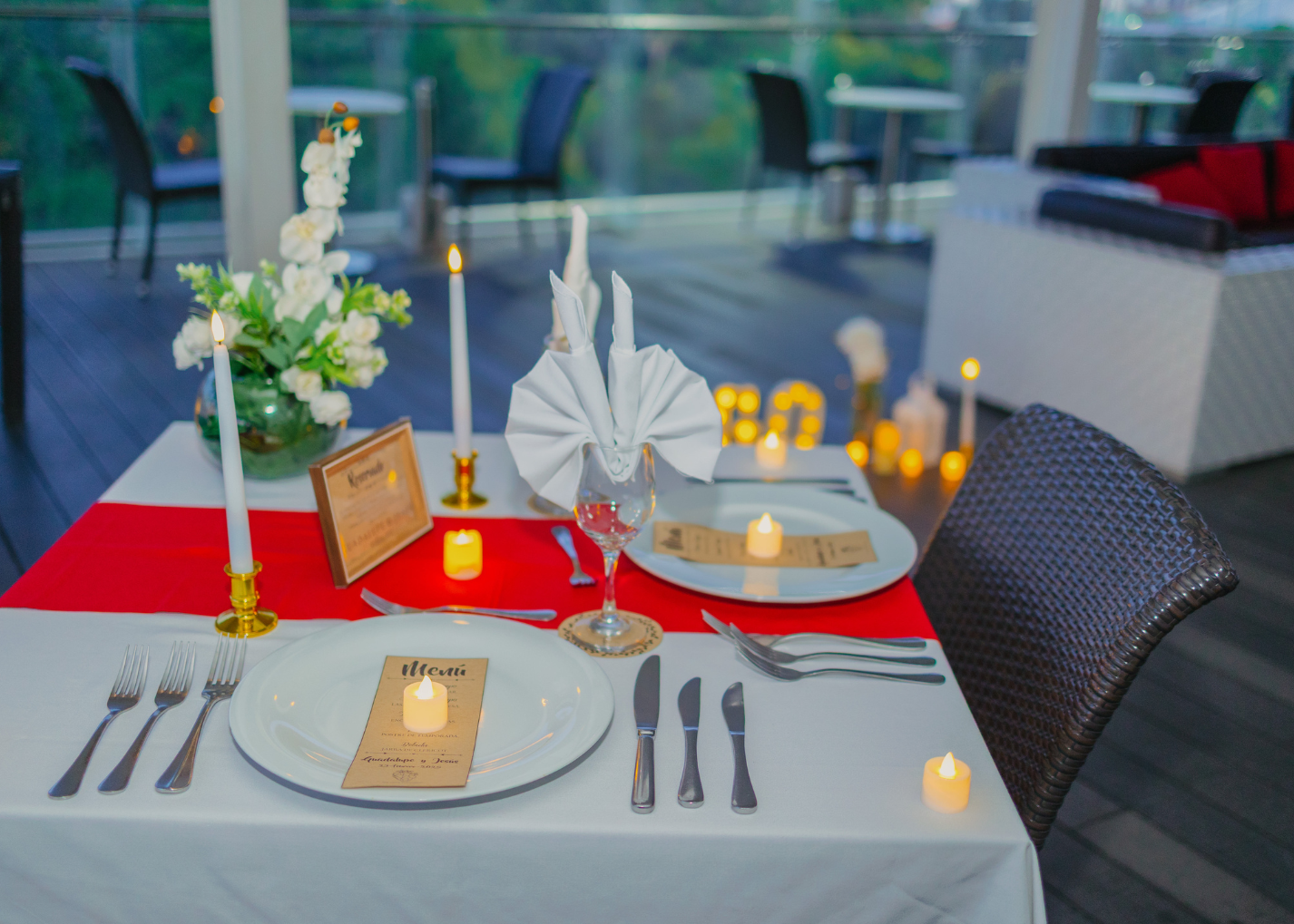 Cena romántica Alturas Querétaro