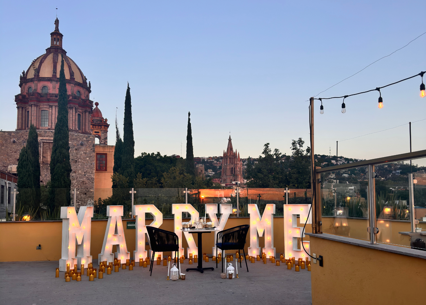 Cena Privada Alturas San Miguel de Allende