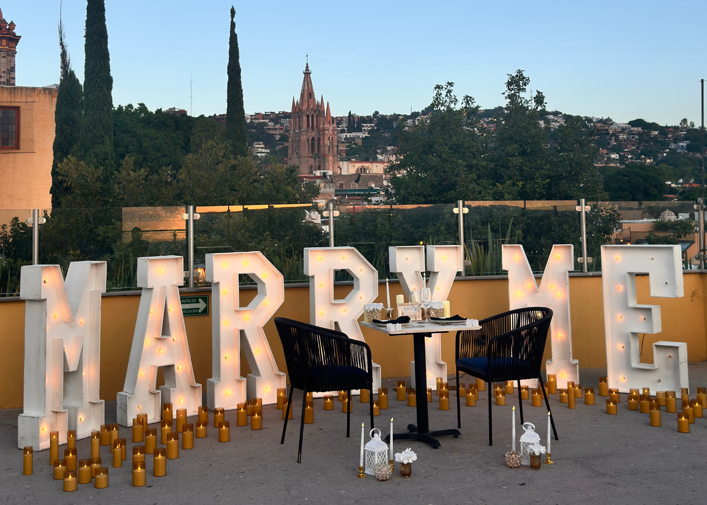 Cena Privada Alturas San Miguel de Allende