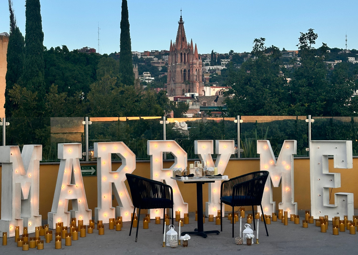 Cena Privada Alturas San Miguel de Allende