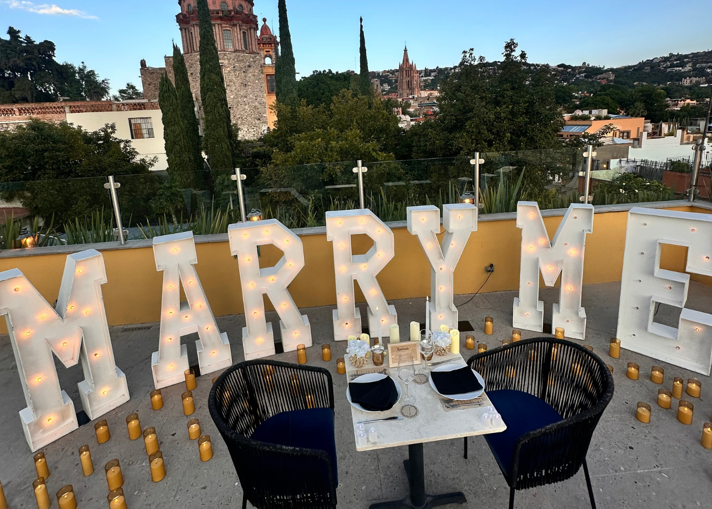 Cena Privada Alturas San Miguel de Allende