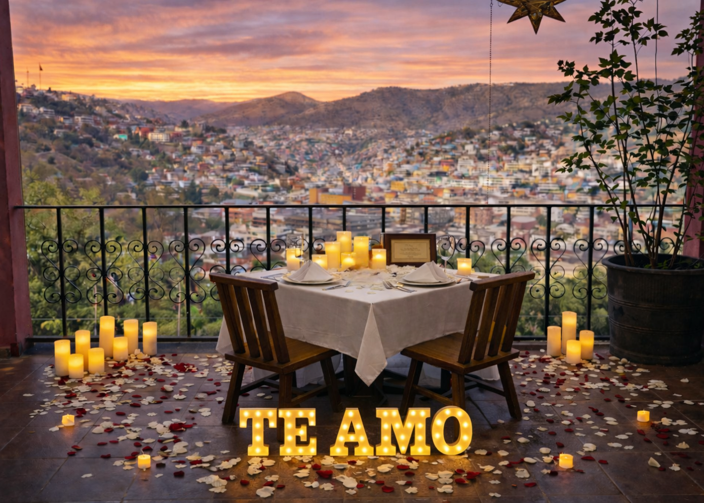 Cena Privada Balcón Guanajuato