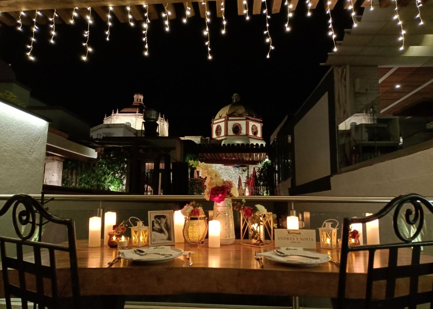 Cena privada Balcón SMA