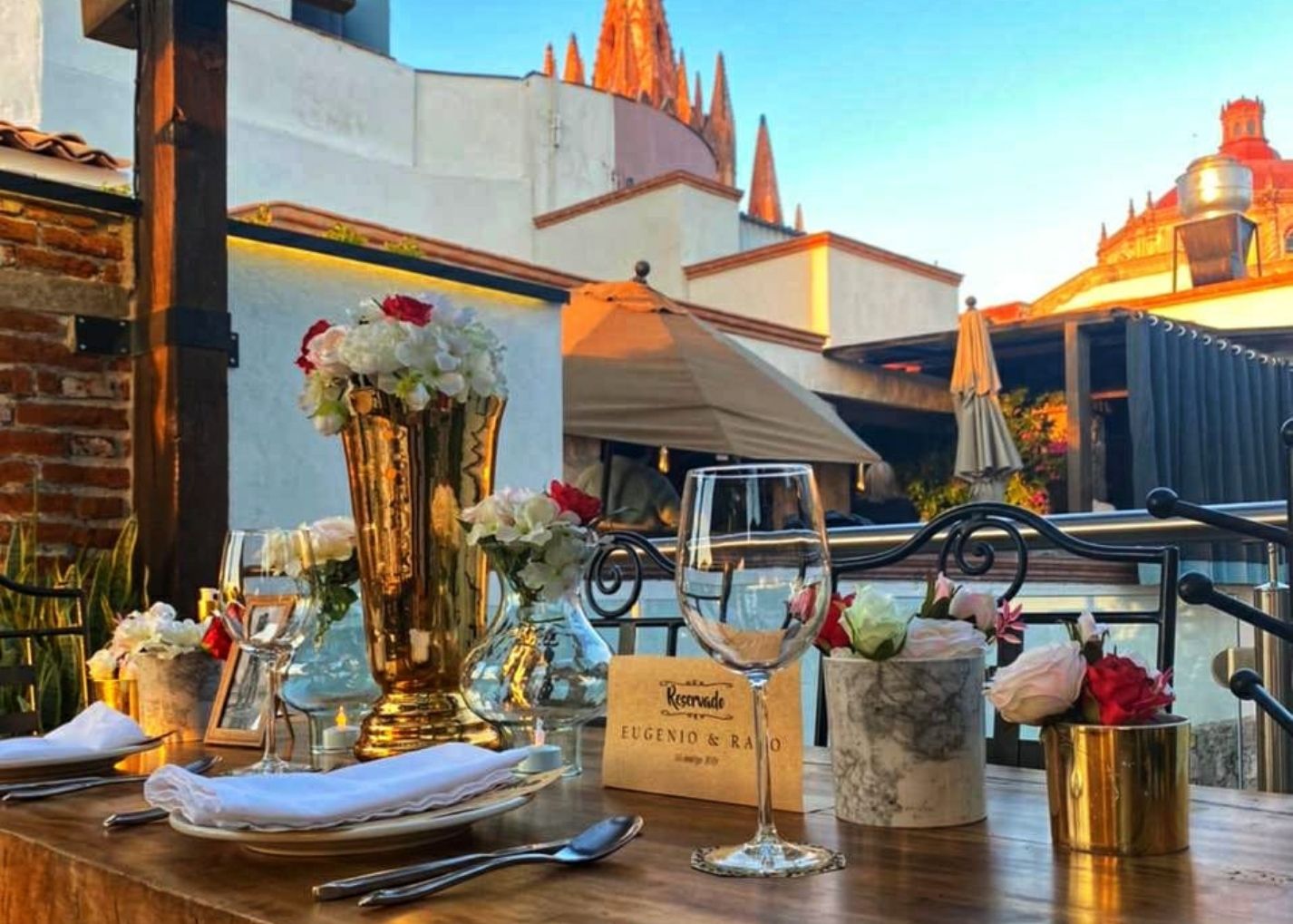 Cena privada Balcón SMA