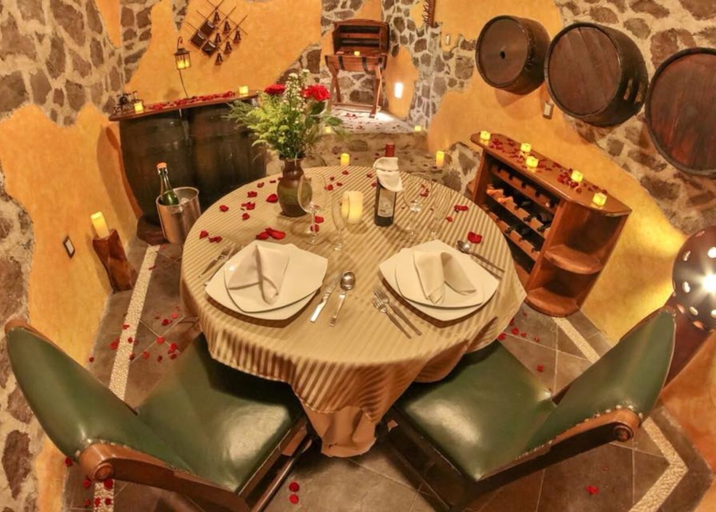 Cena privada Cava Tequisquiapan