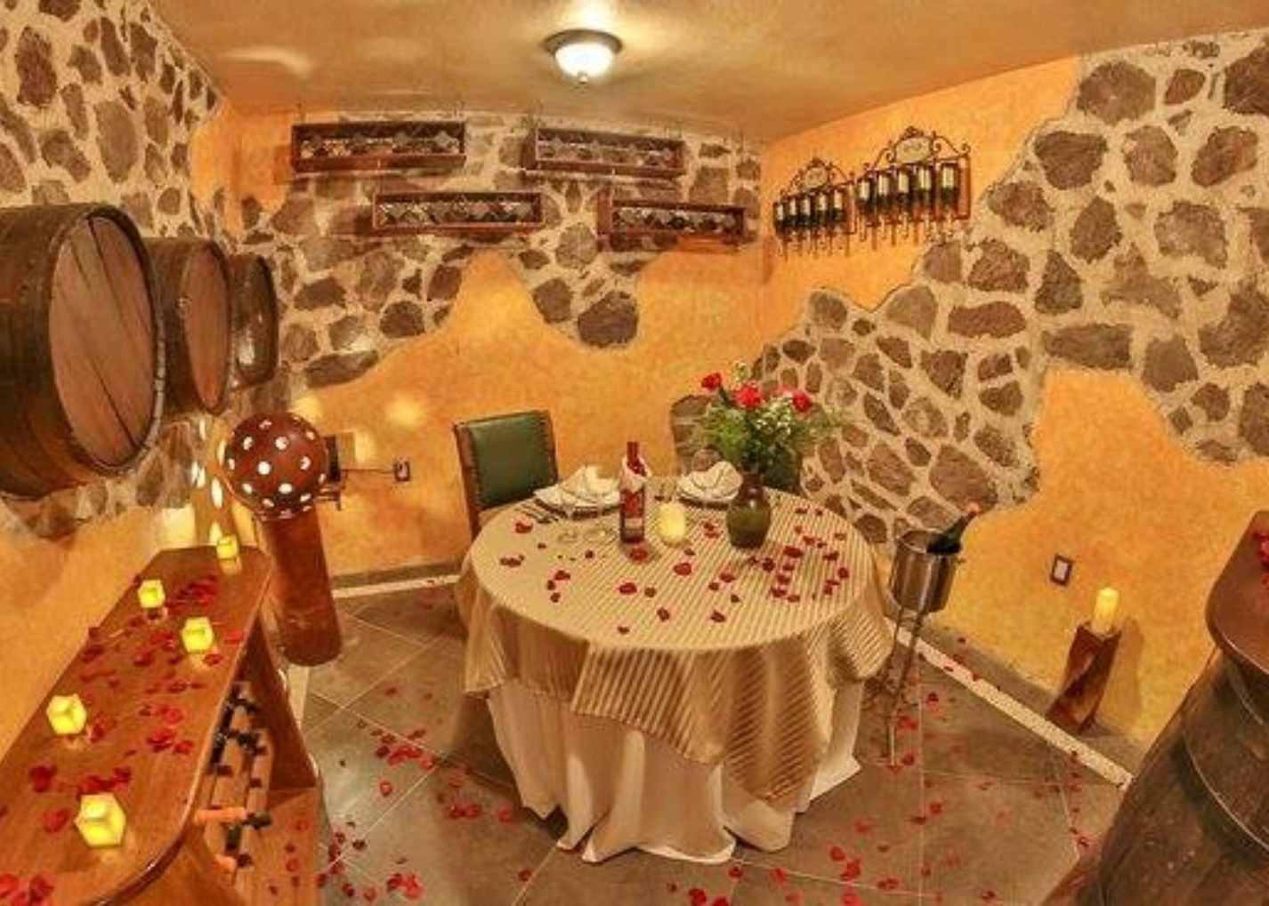 Cena privada Cava Tequisquiapan