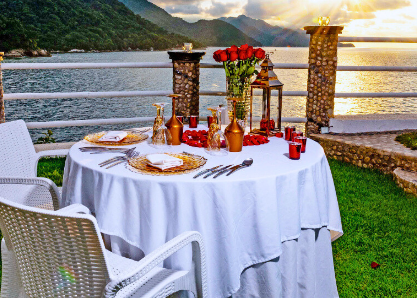 Cena privada en Terraza Puerto Vallarta