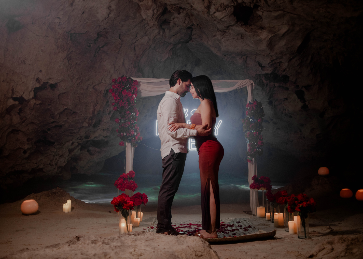 Cena privada Cenote Akumal