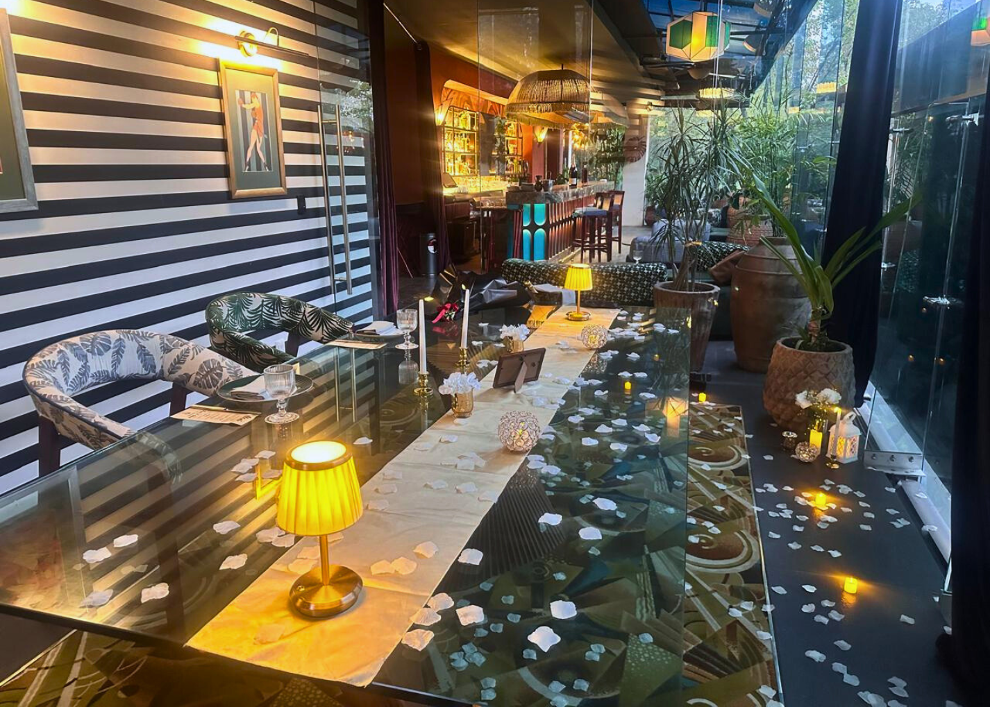 Cena privada Cristal CDMX