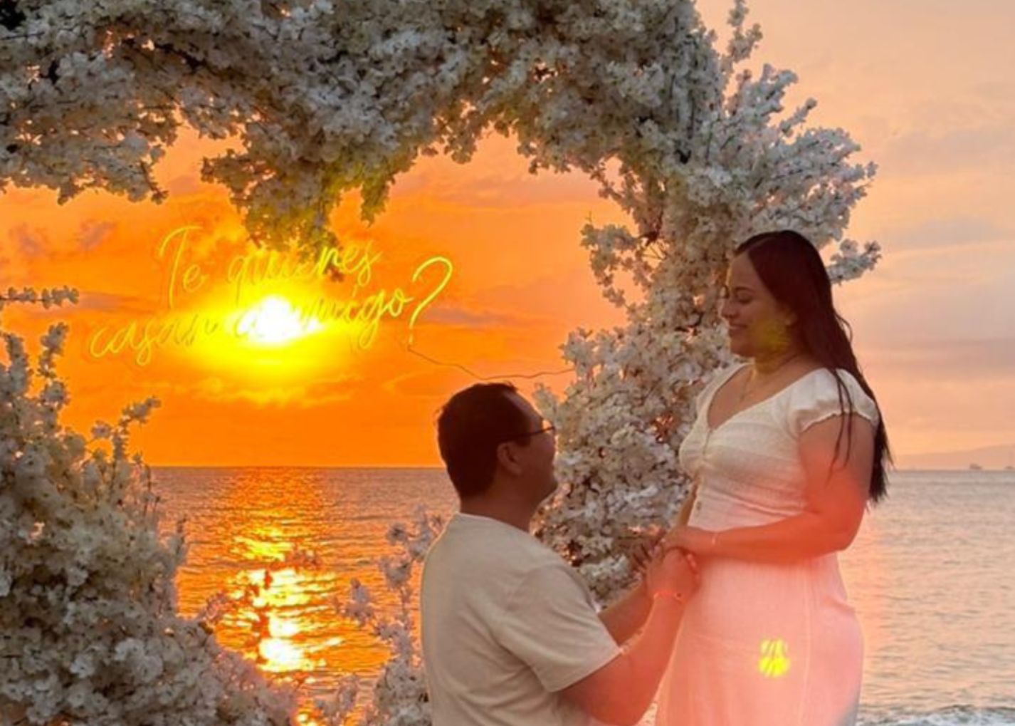 Propuesta Corazón en Puerto Vallarta