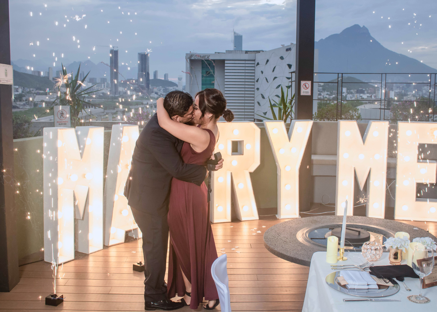 Cena romántica Cosmopolitan Monterrey