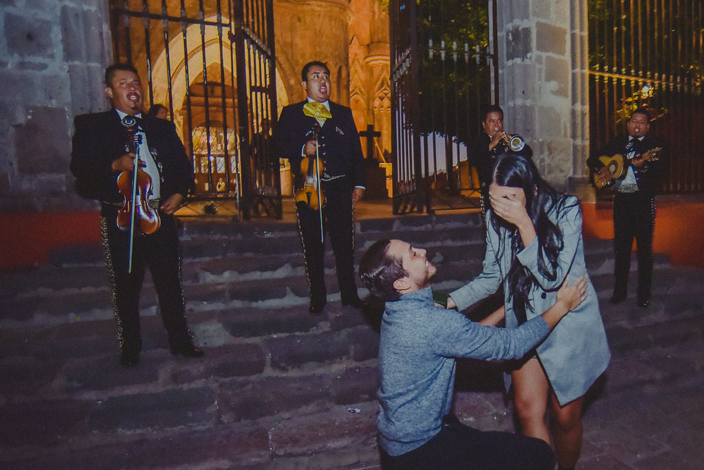 Propuesta de matrimonio en San Miguel de Allende