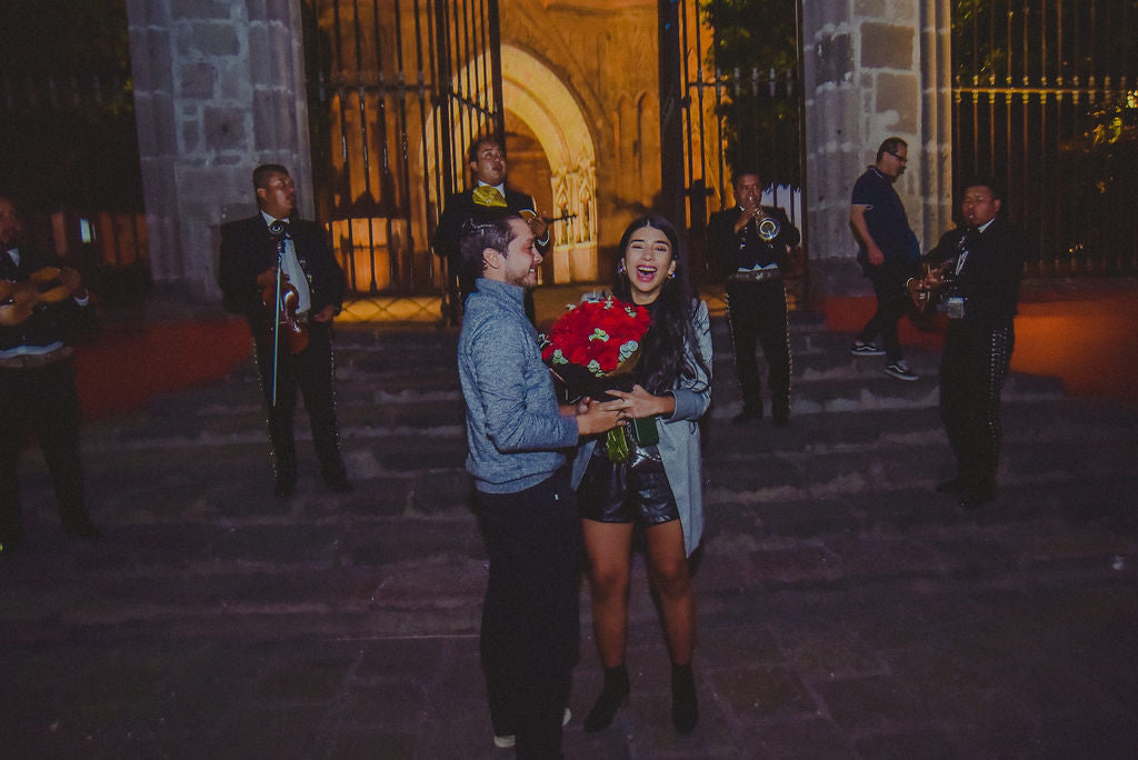 Propuesta de matrimonio en San Miguel de Allende