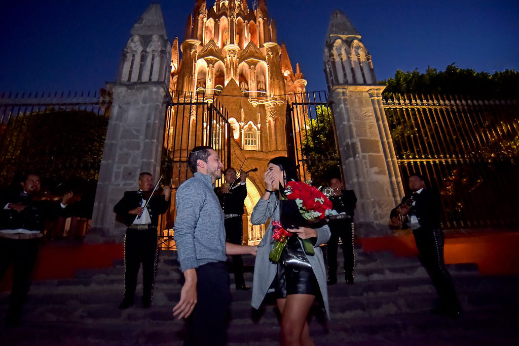 Pedida de mano en San Miguel de Allende