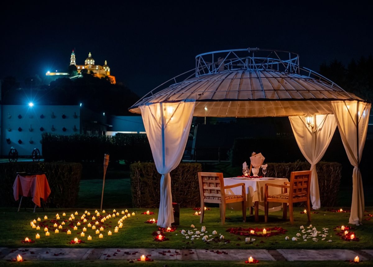 Cena Privada Gazebo Cholula