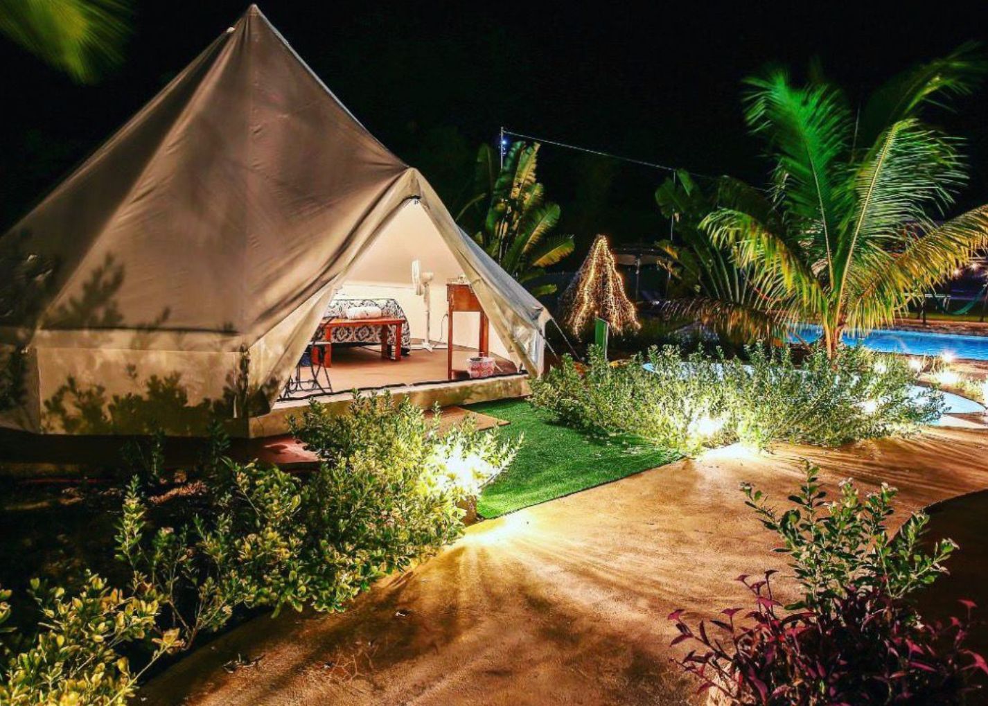 Cena Romántica Glamping Mérida