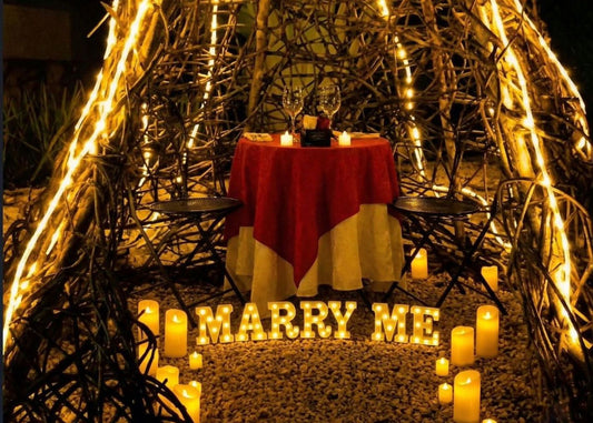 Cena Romántica Glamping Mérida