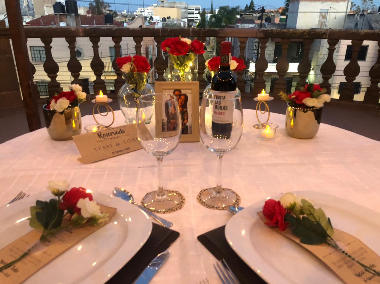 Cena privada Balcón SLP