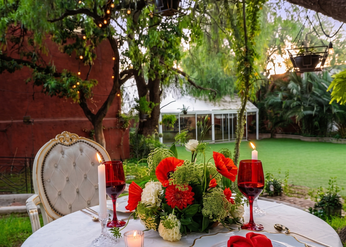 Cena Privada Jardín Aguascalientes