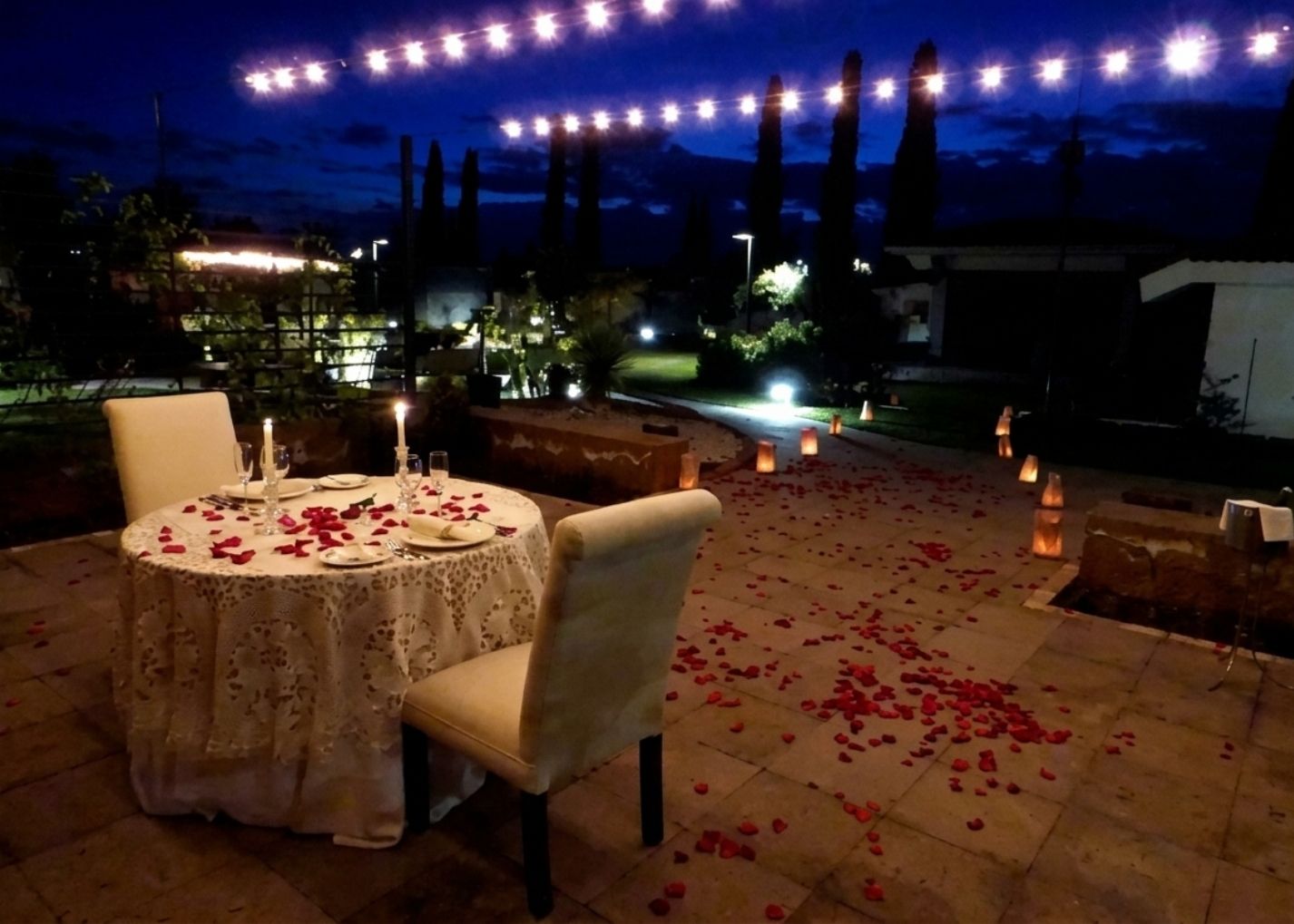 Cena privada Jardín Cholula