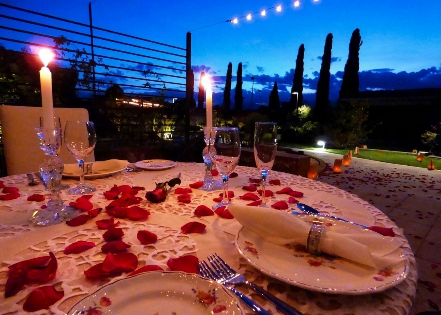 Cena privada Jardín Cholula