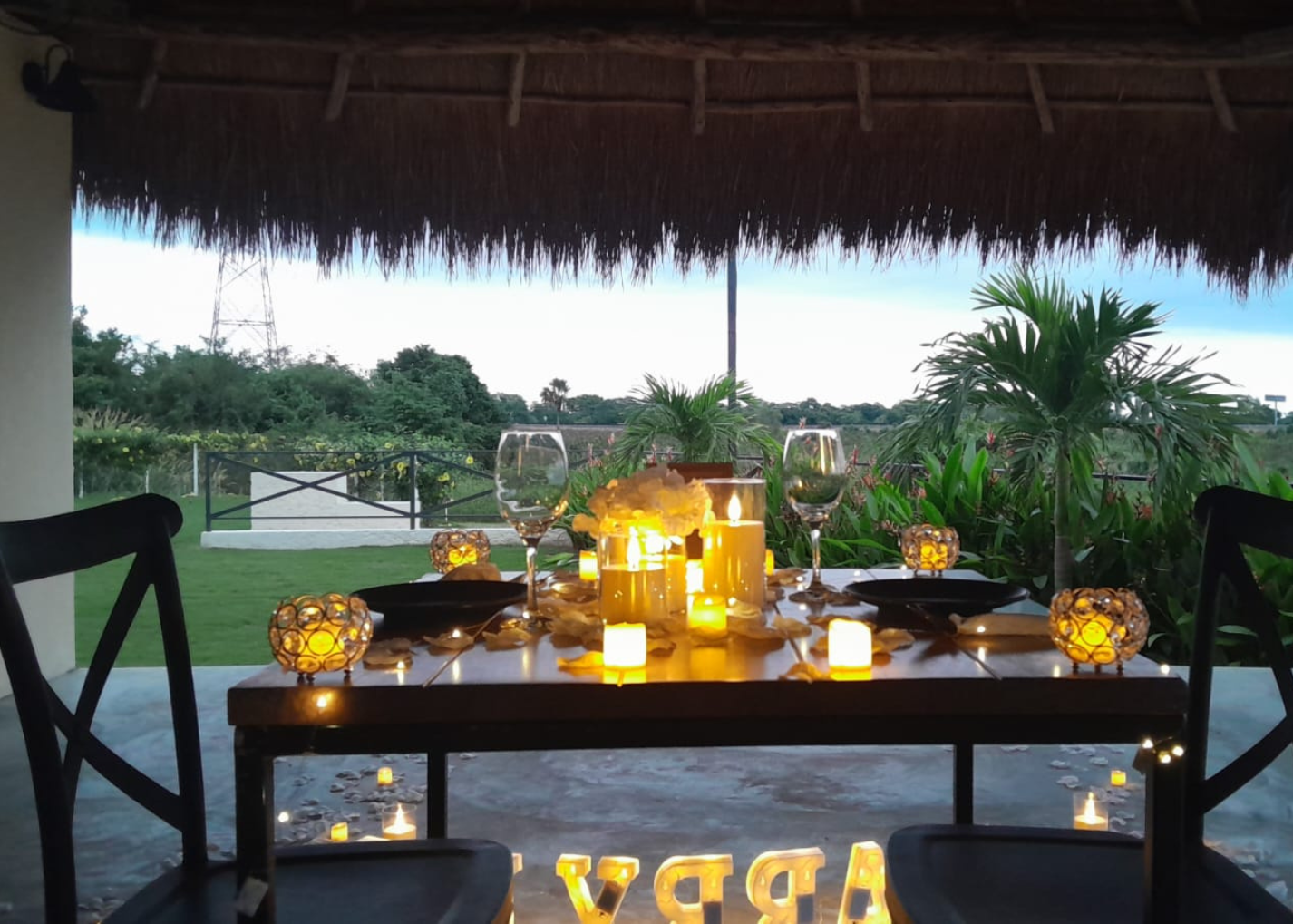 Cena Privada Jardín Villahermosa