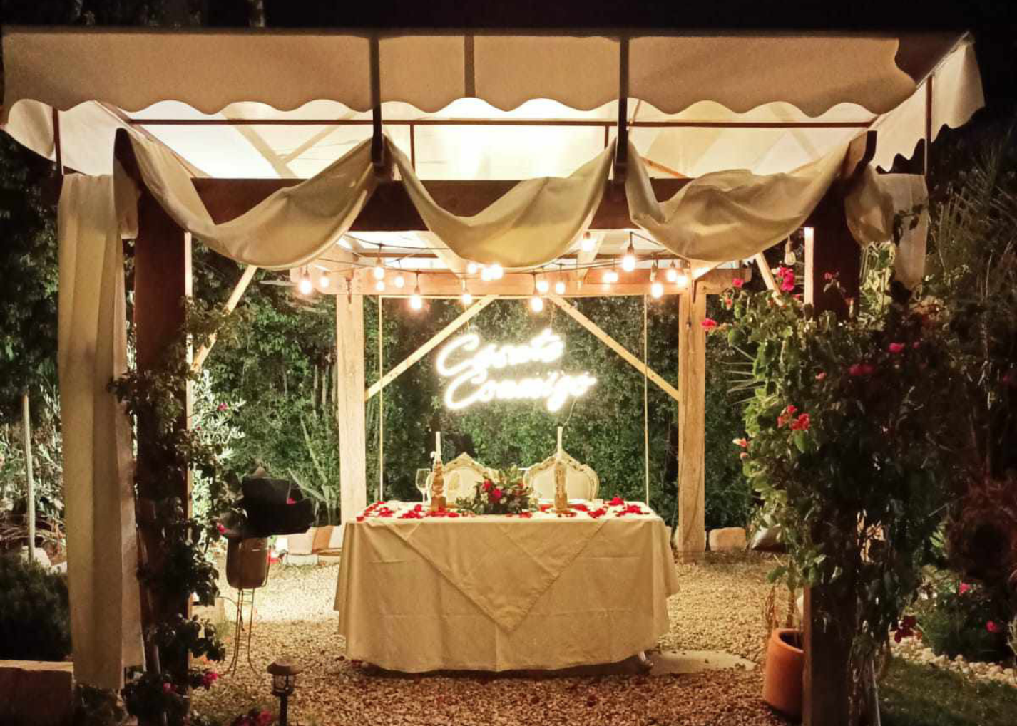 Cena Privada en Kiosco Durango