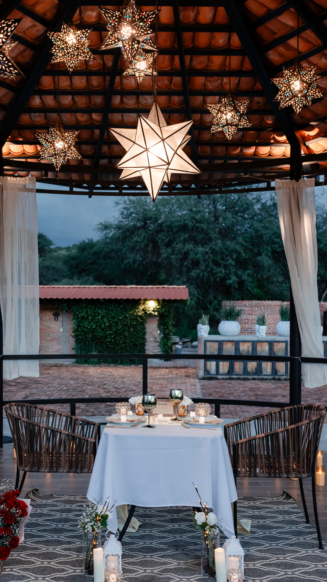 Cena privada Kiosco San Miguel de Allende