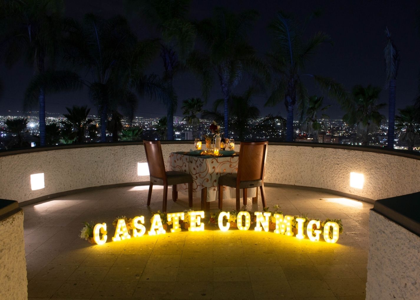 Cena privada Mirador Querétaro