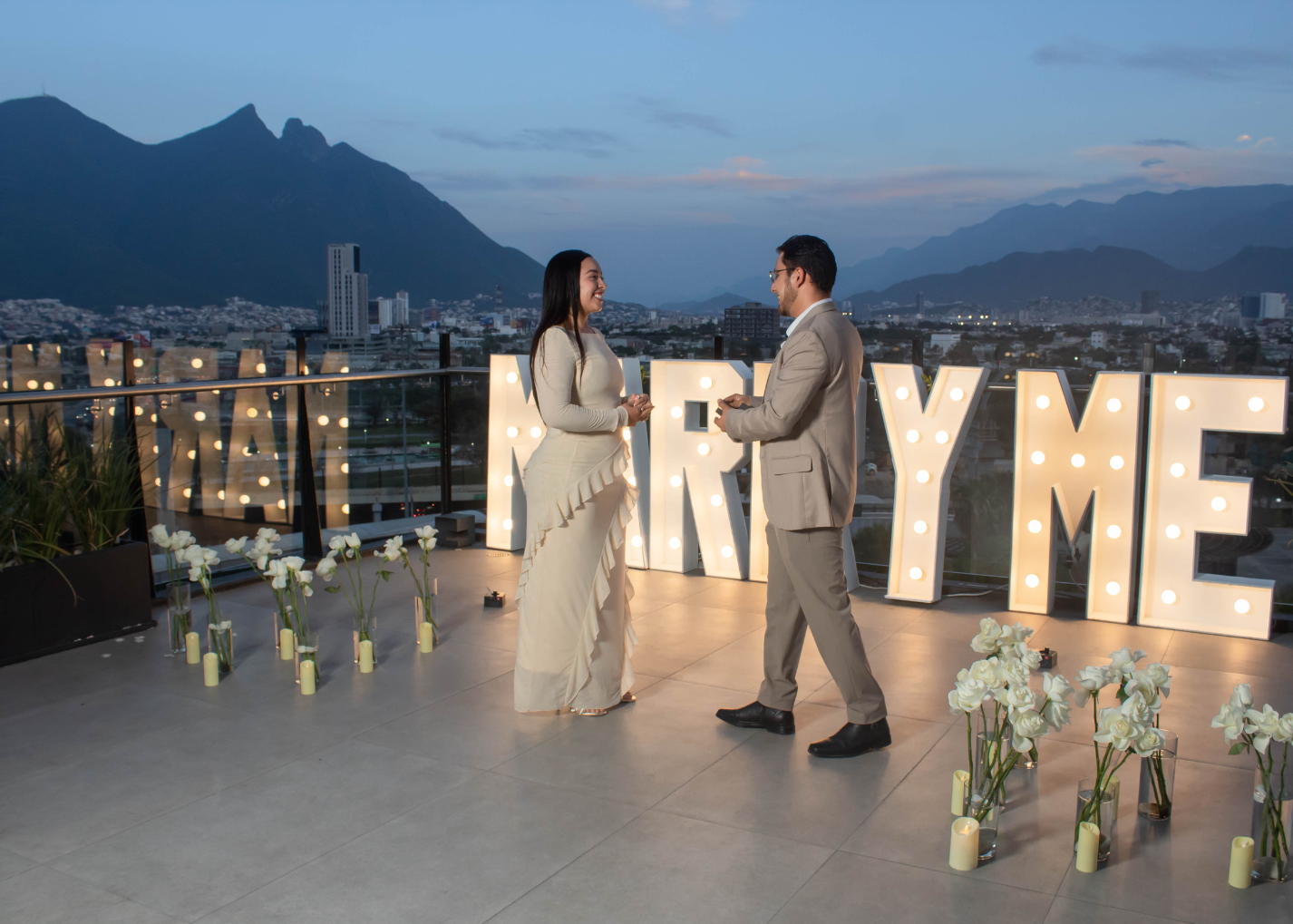 Cena privada Panorámica Monterrey