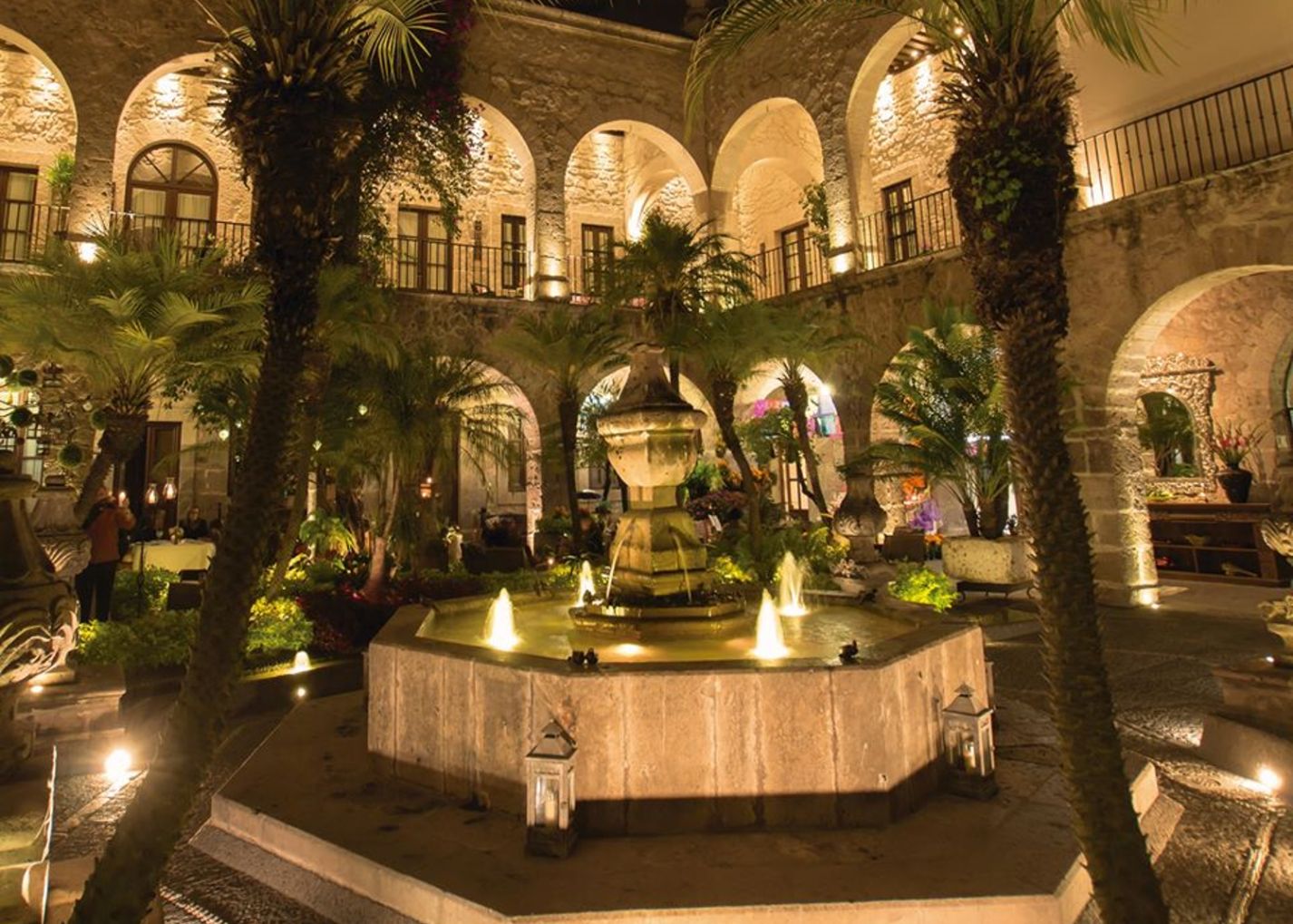 Cena romántica Patio Morelia