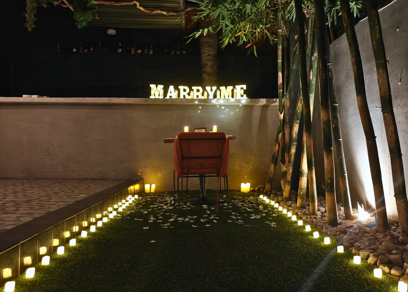 Cena privada patio Tuxtla