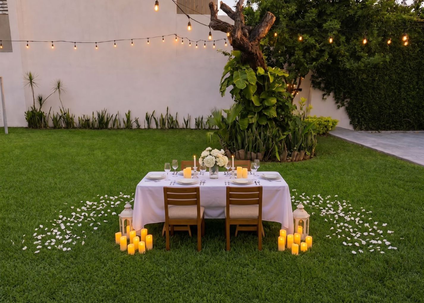 Brindis Privado Pérgola Monterrey