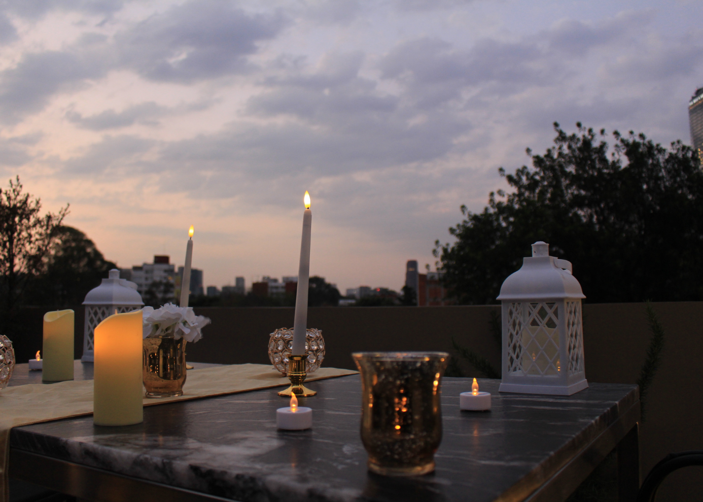 Brindis privado Roof CDMX