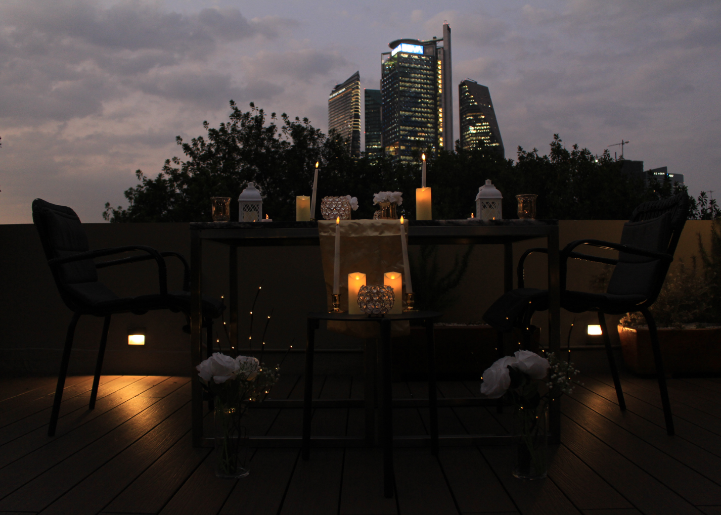 Brindis privado Roof CDMX