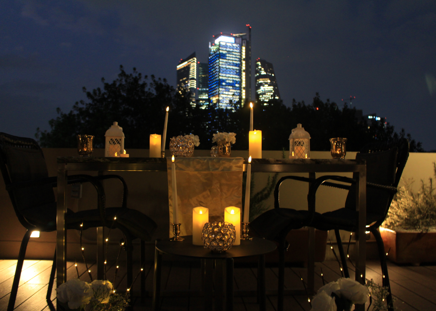 Brindis privado Roof CDMX