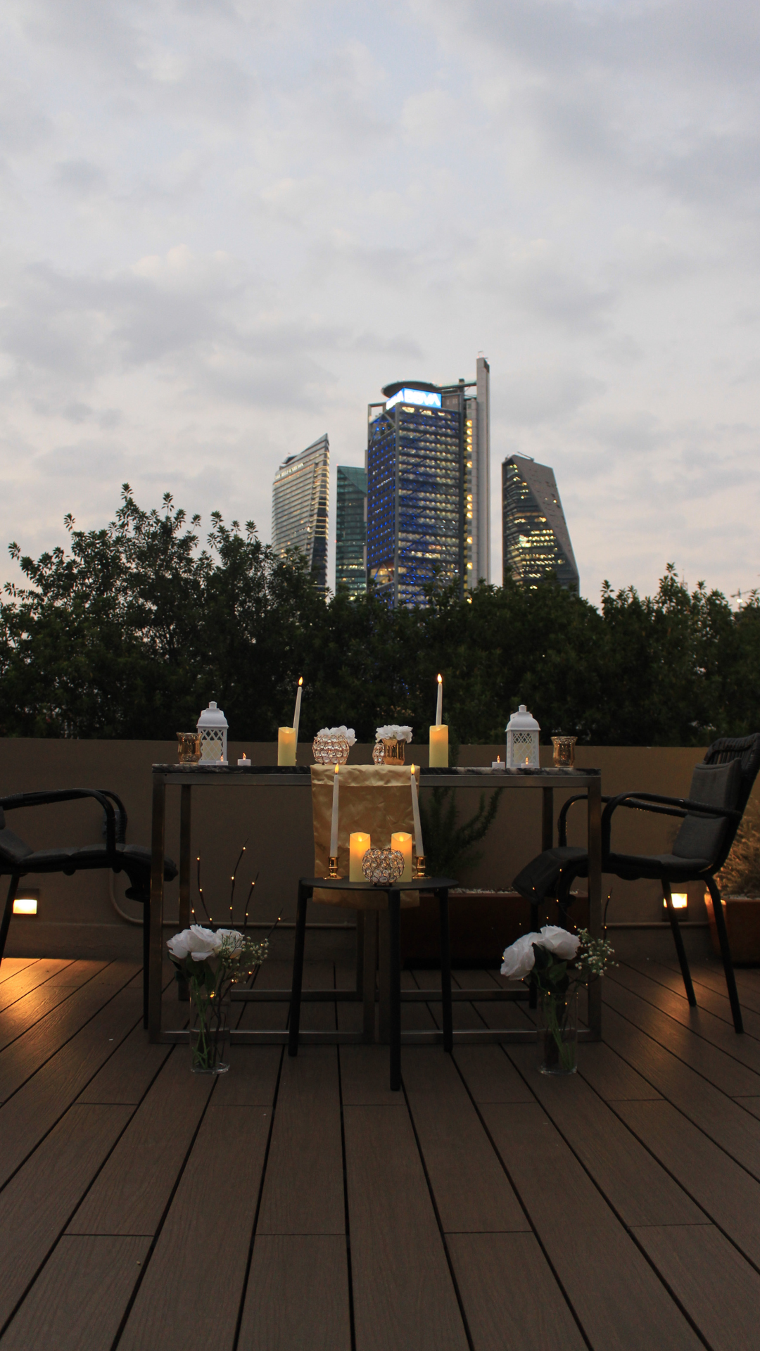 Brindis privado Roof CDMX