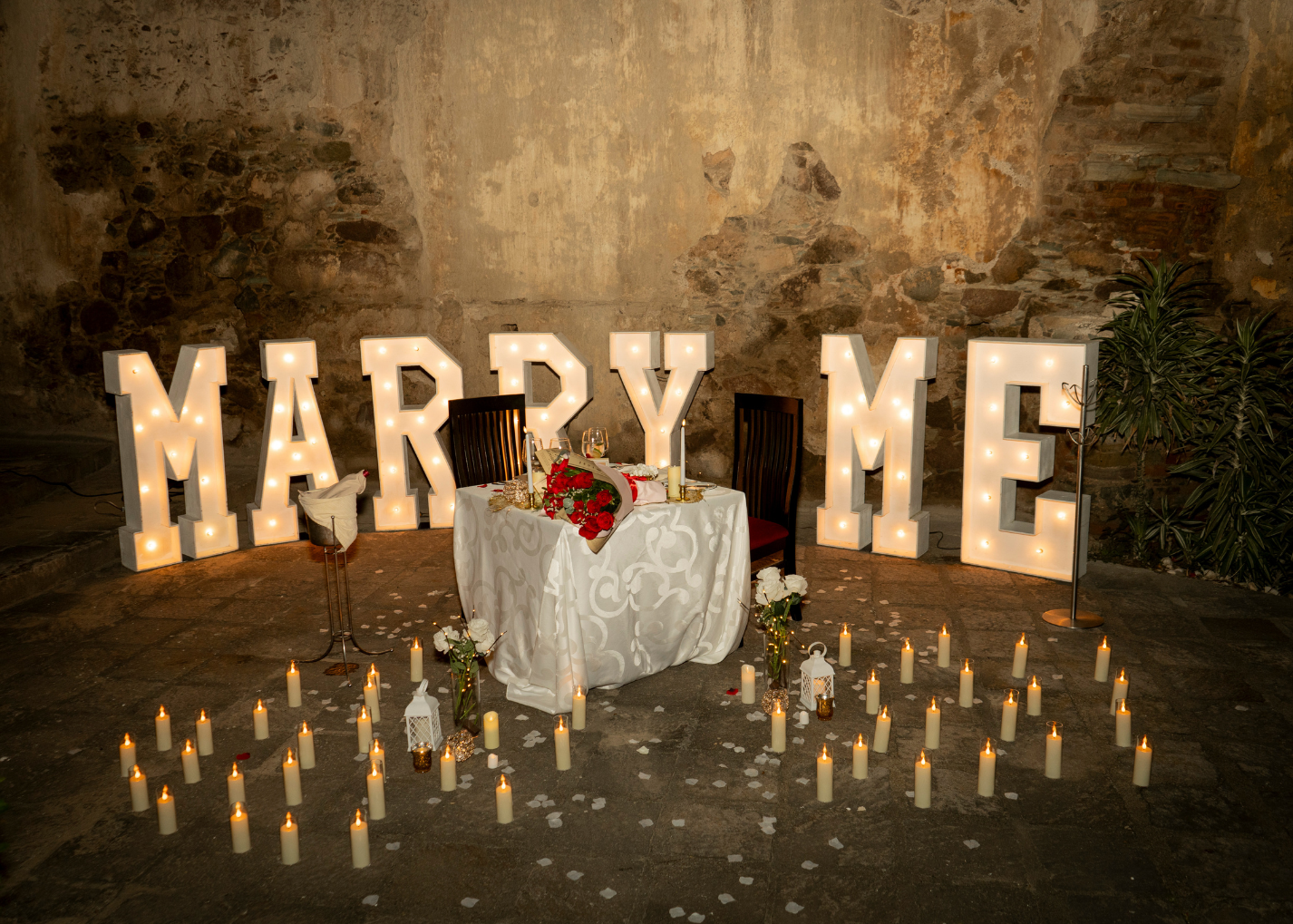 Cena privada Ruinas Guanajuato