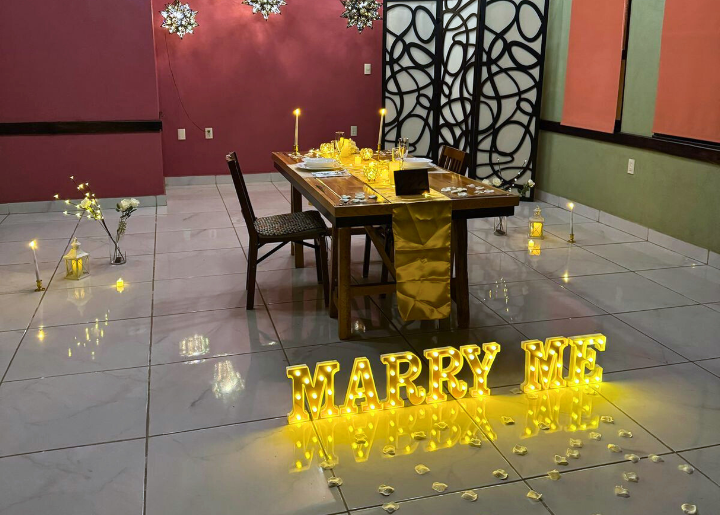 Cena privada Salón de las Candelas
