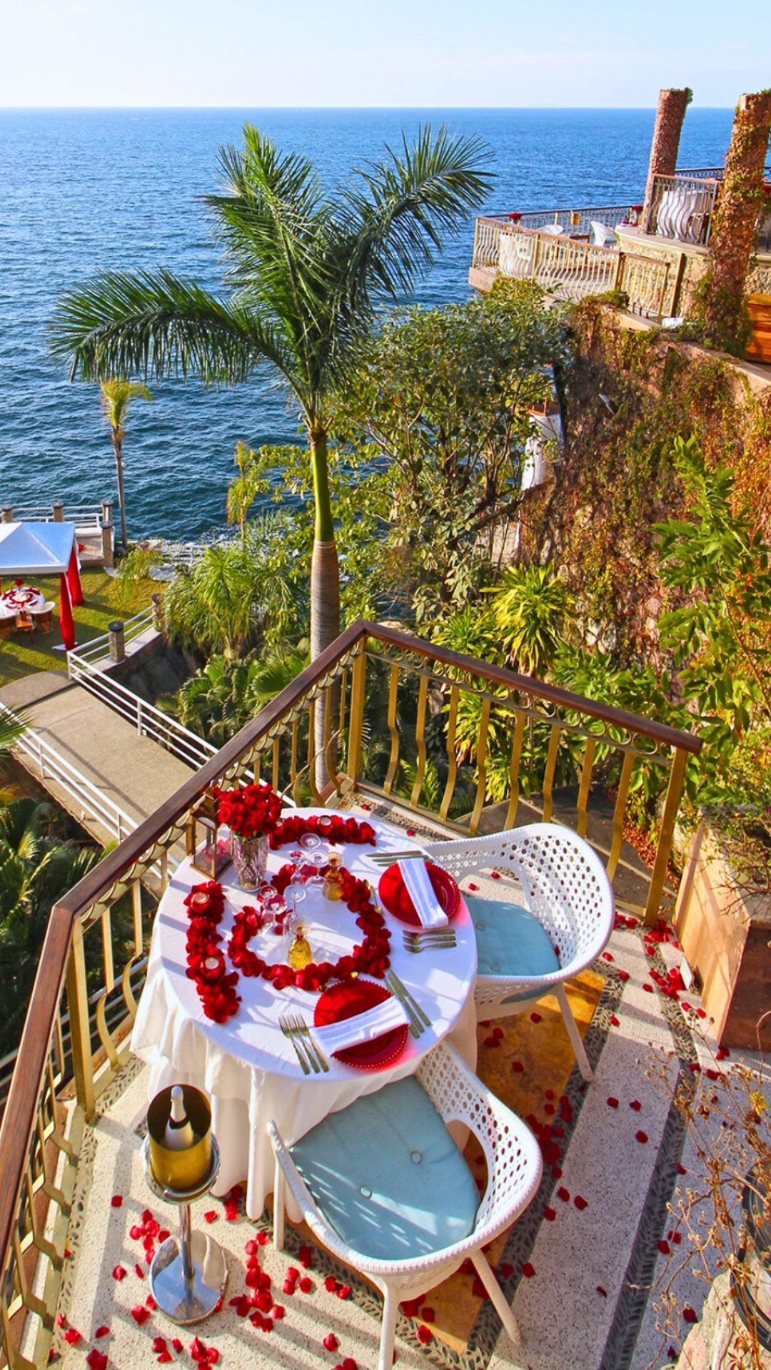 Cena privada atardecer del amor en Puerto Vallarta