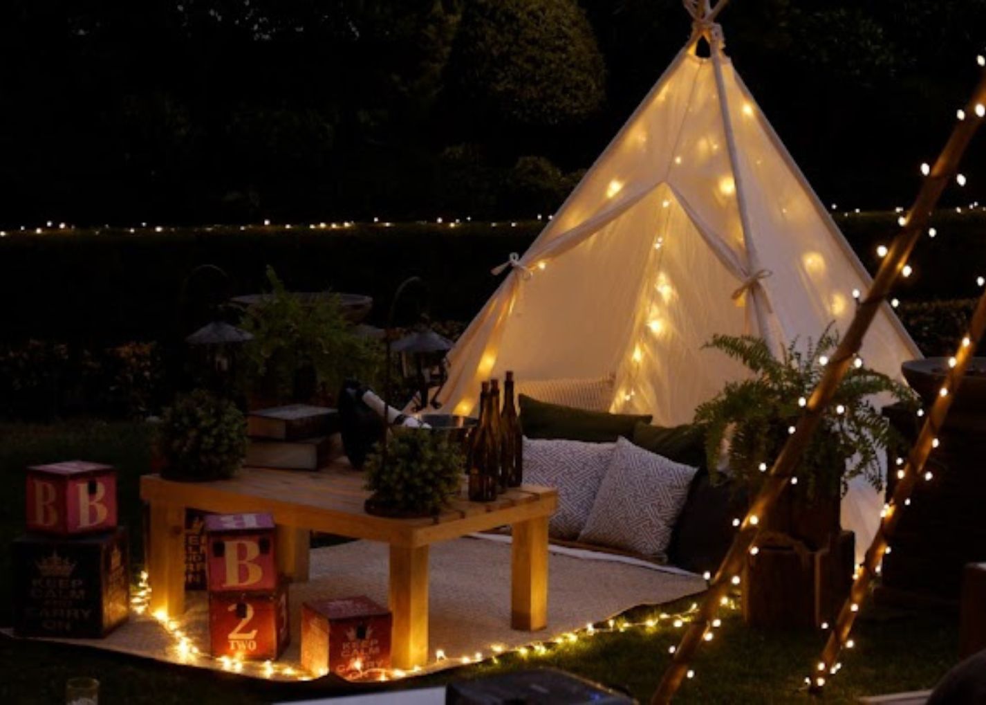 Cena privada Teepee CDMX
