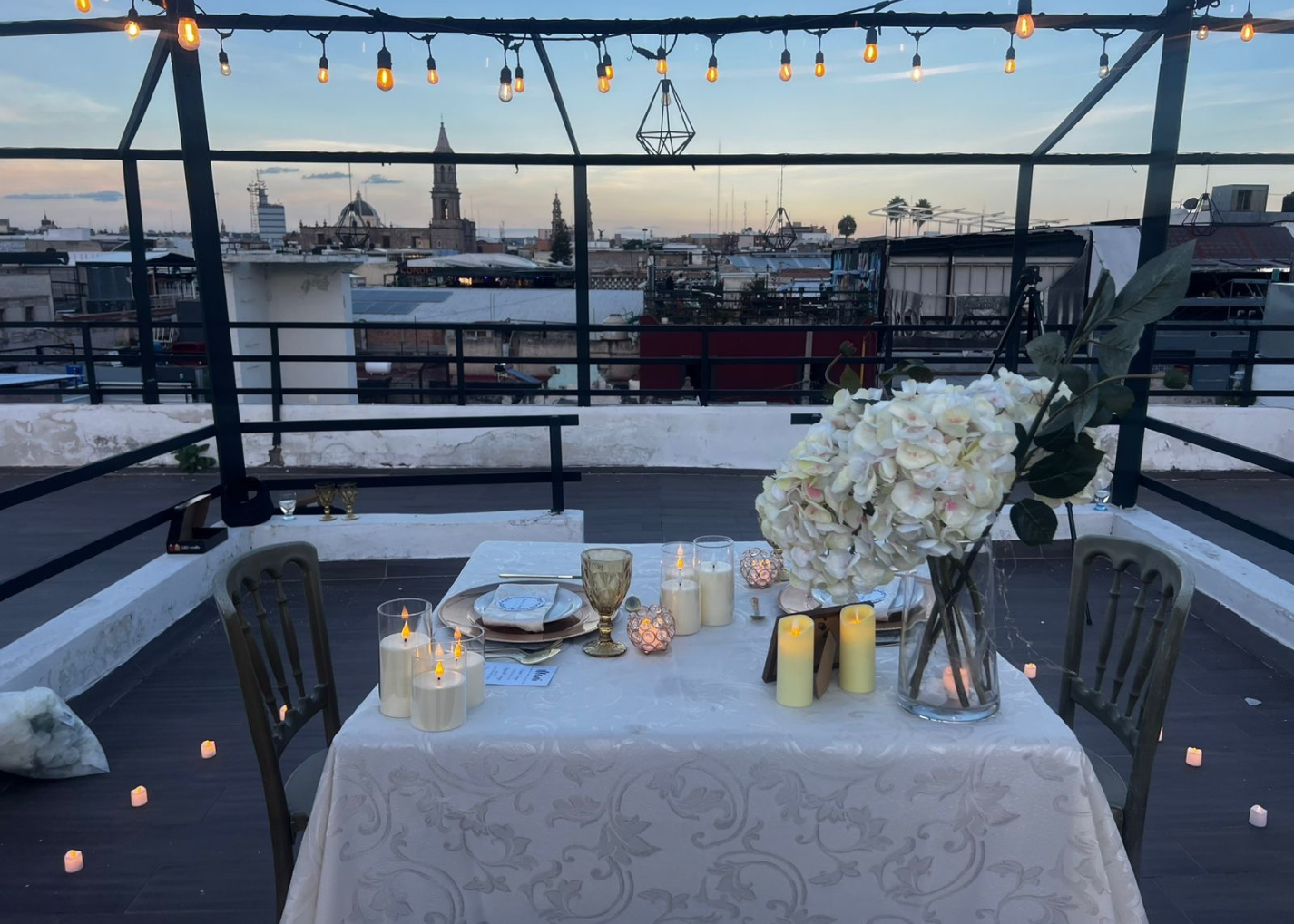 Cena Privada Terraza Aguascalientes