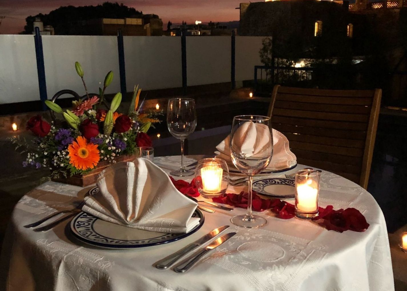 Cena privada Terraza Cholula