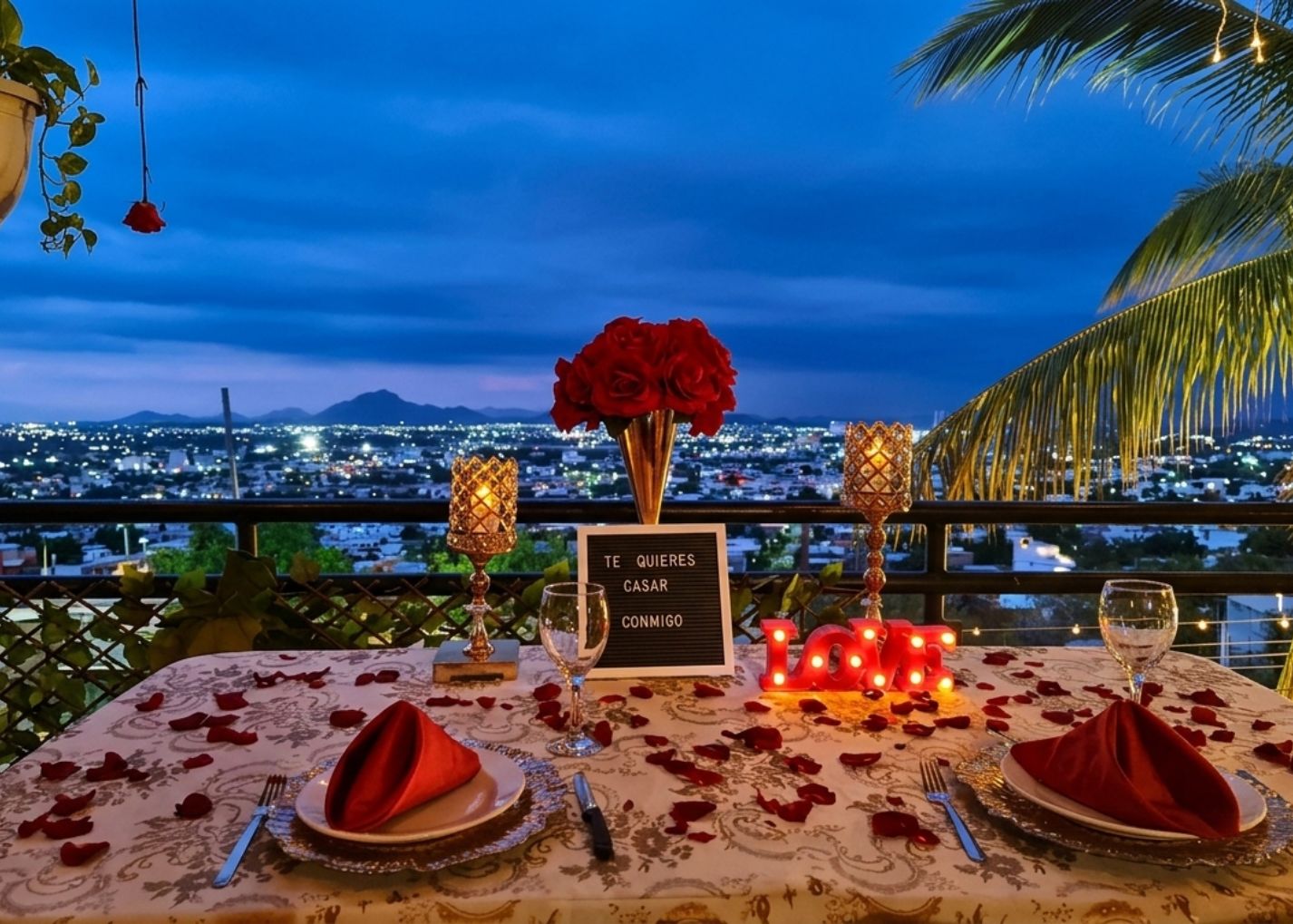 Cena privada Terraza Culiacán
