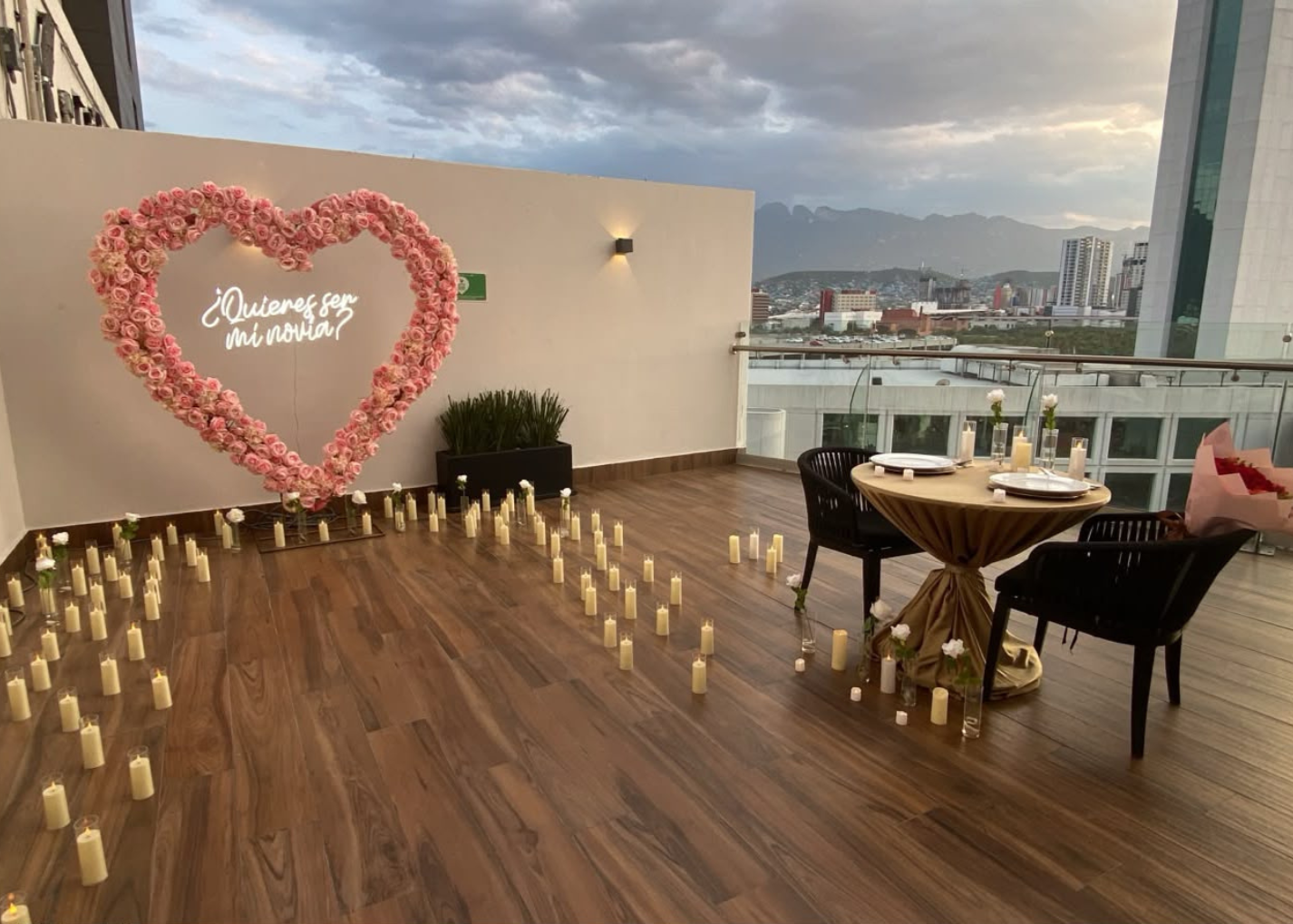 Cena Privada Terraza Monterrey